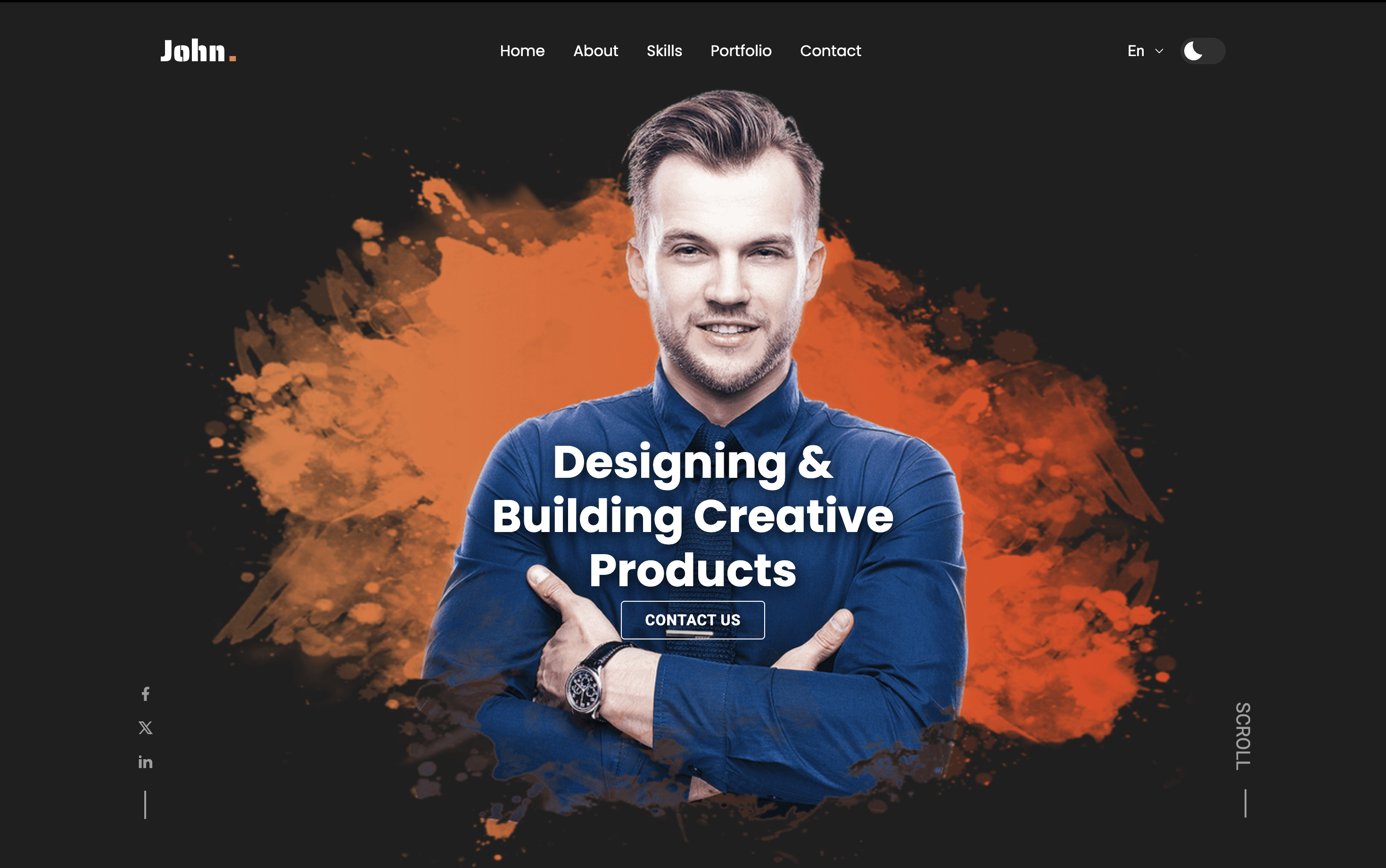 Portfolio Landing Page